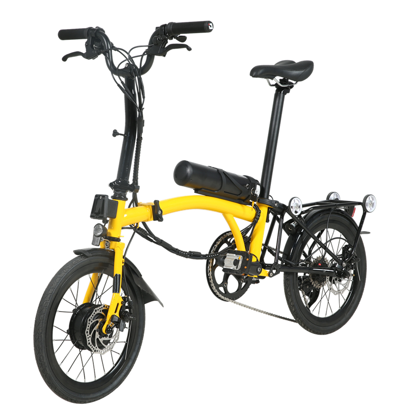 B17- 17 inch draagbare dubbele vouwbare elektrische fiets